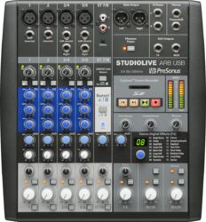 Table de mixage analogique Presonus StudioLive AR8 USB