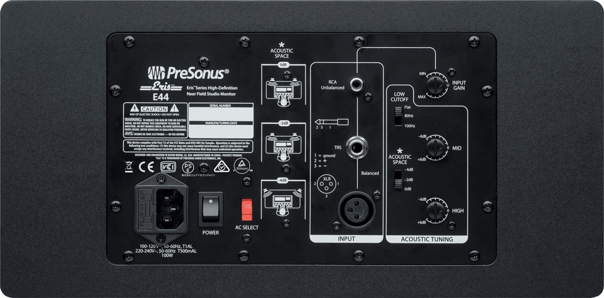 Presonus Eris E44 - La PiÈce - Enceinte Monitoring Active - Variation 1