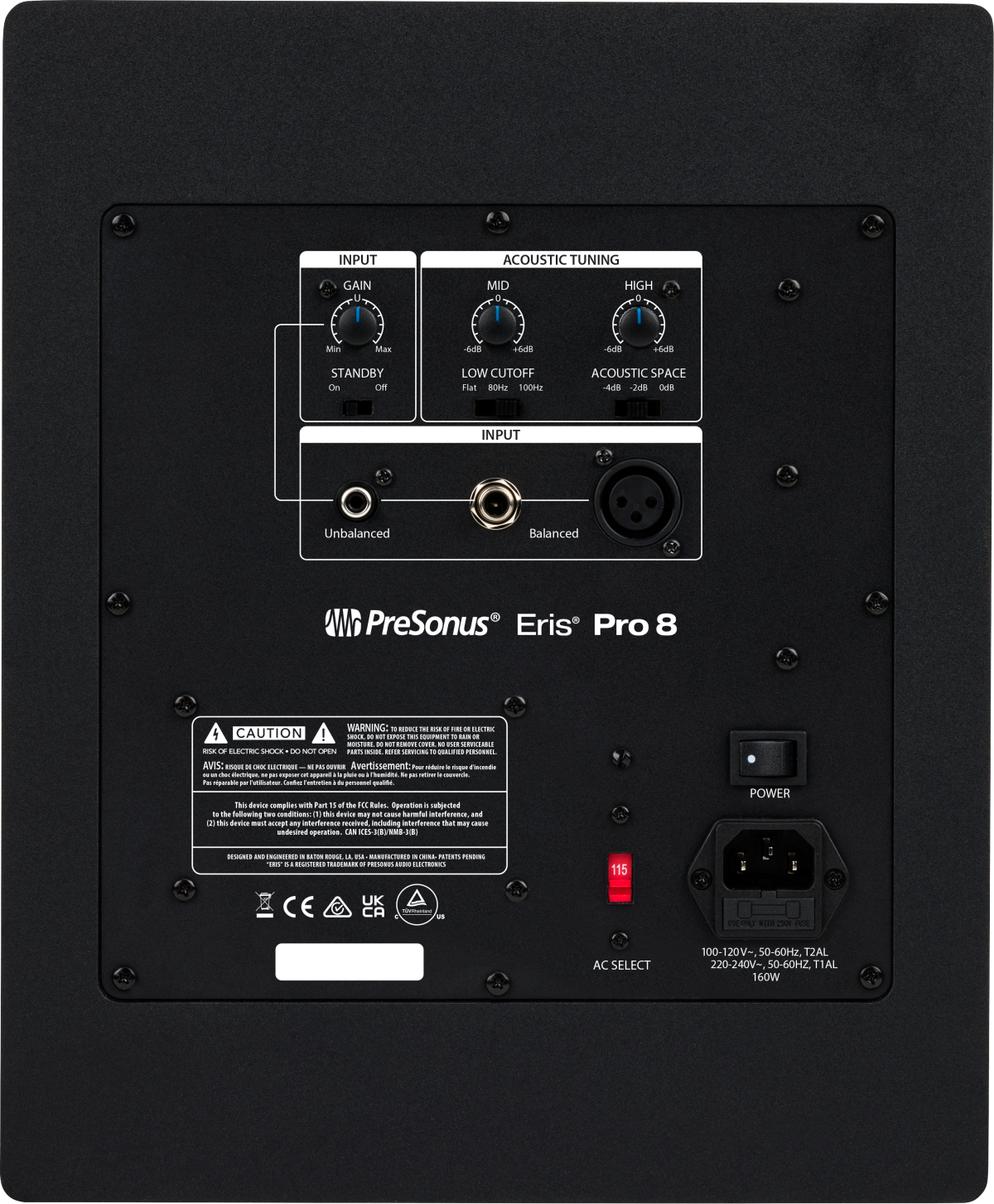 Presonus Eris Pro 8 - La PiÈce - Enceinte Monitoring Active - Variation 1