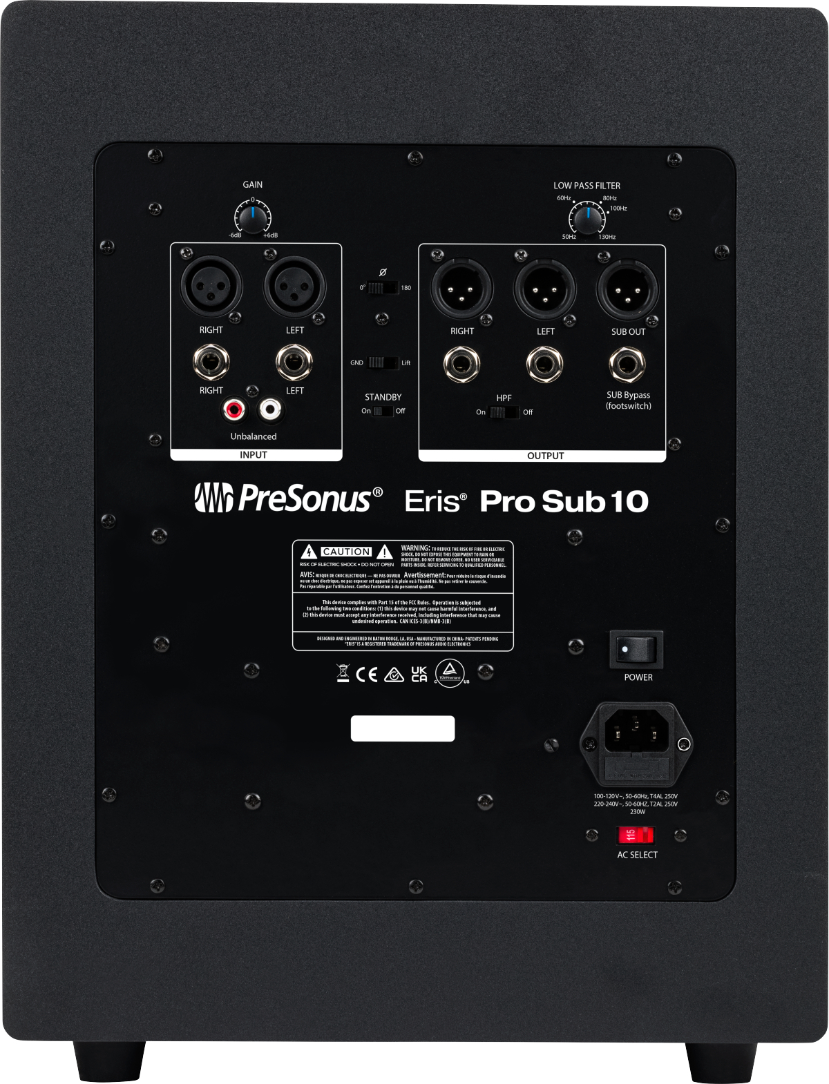 Presonus Eris Pro Sub 10 - Caisson De Basse Studio - Variation 2