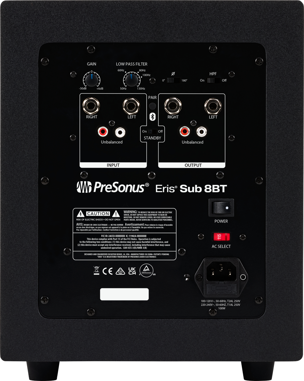 Presonus Eris Sub 8bt - Caisson De Basse Studio - Variation 2