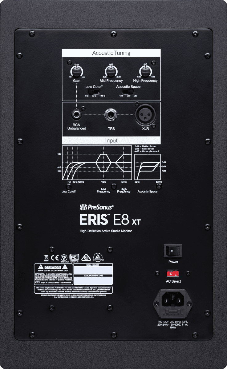 Presonus Eris E8 Xt - La PiÈce - Enceinte Monitoring Active - Variation 1