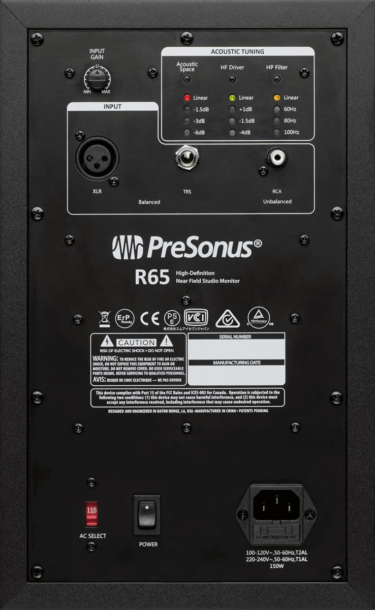 Presonus R65 - La PiÈce - Enceinte Monitoring Active - Variation 2