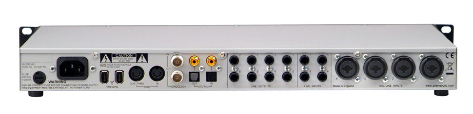 Prism Sound Orpheus - Carte Son Firewire - Variation 2