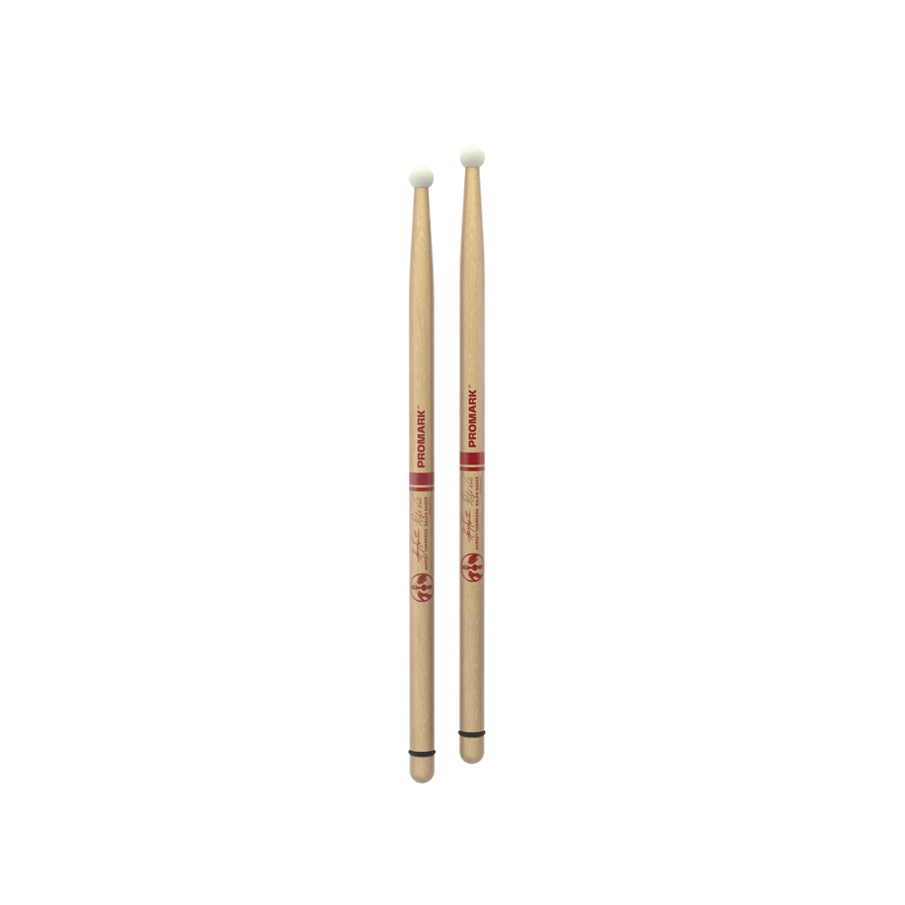 Pro Mark Baguettes De Fanfare Byos Signature « Scrapes », Olive En Nylon - Baguette Batterie - Variation 2