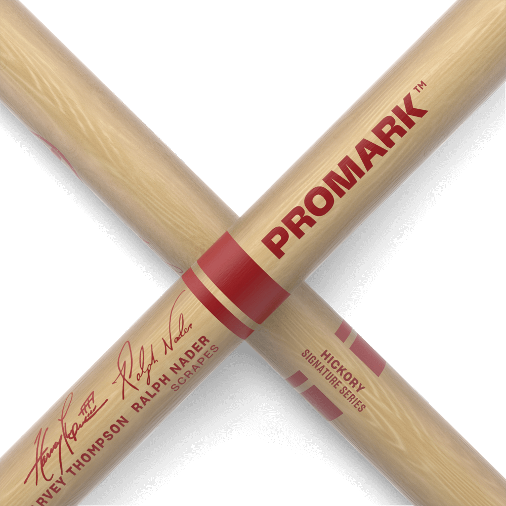 Pro Mark Baguettes De Fanfare Byos Signature « Scrapes », Olive En Nylon - Baguette Batterie - Variation 3