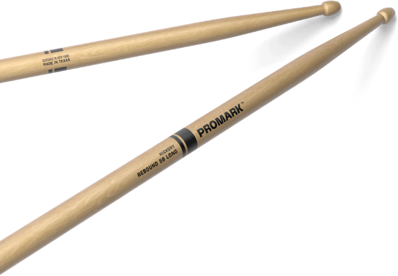 Pro Mark Rebound 5b Long Hickory - Baguette Batterie - Main picture