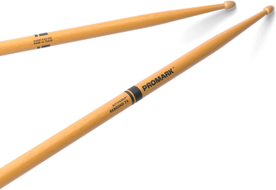 Pro Mark Rebound 7a Activegrip Clear Hickory - Baguette Batterie - Main picture