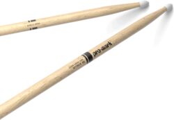 Baguette batterie Pro mark ProMark Baguettes ProMark en chêne Shira Kashi 5B olive en nylon