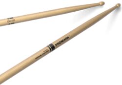 Baguette batterie Pro mark RBH580LAW Rebound 5AB Long Hickory Drumstick, Acorn Wood Tip