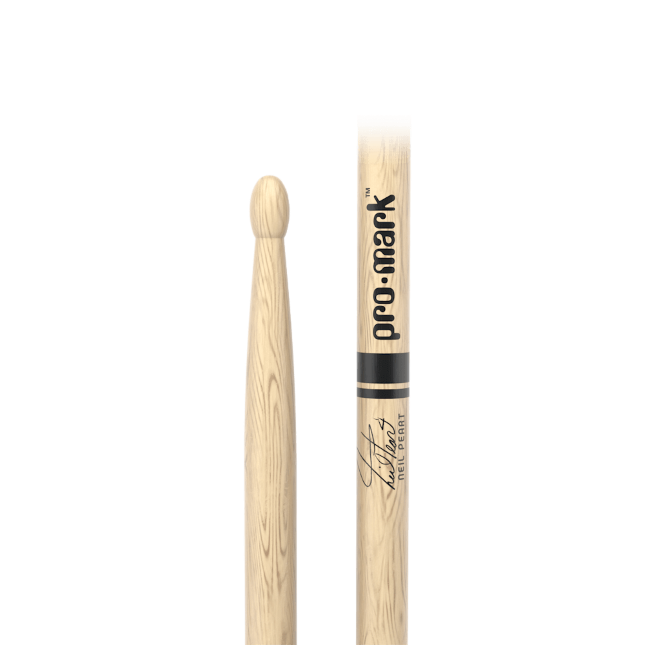 Pro Mark Neil Peart 747 Shira Kashi Oak Drumstick, Wood Tip - Baguette Batterie - Variation 4