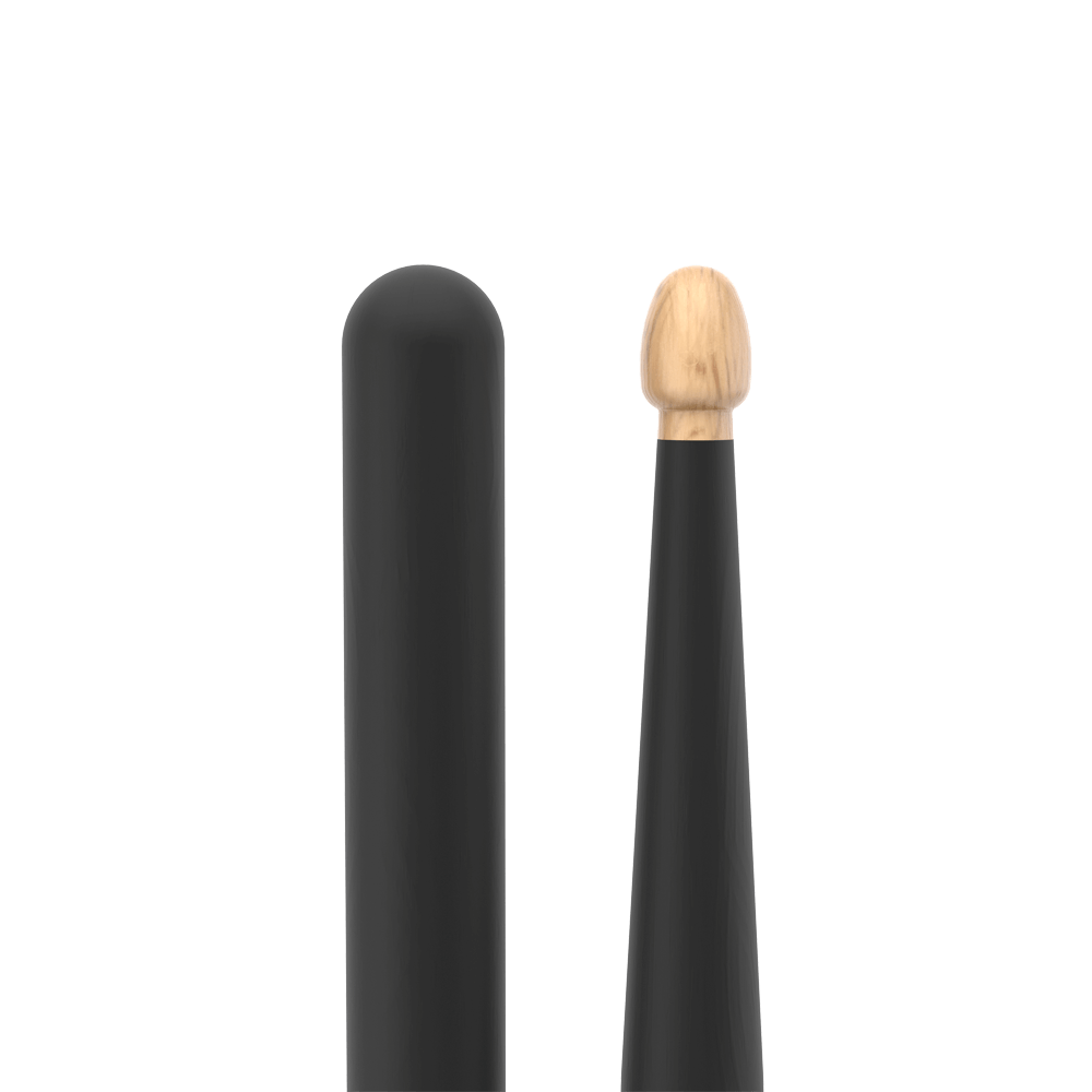 Pro Mark R5abag Rebound 5ab Activegrip Hickory Drumstick, Acorn Wood Tip - Baguette Batterie - Variation 5