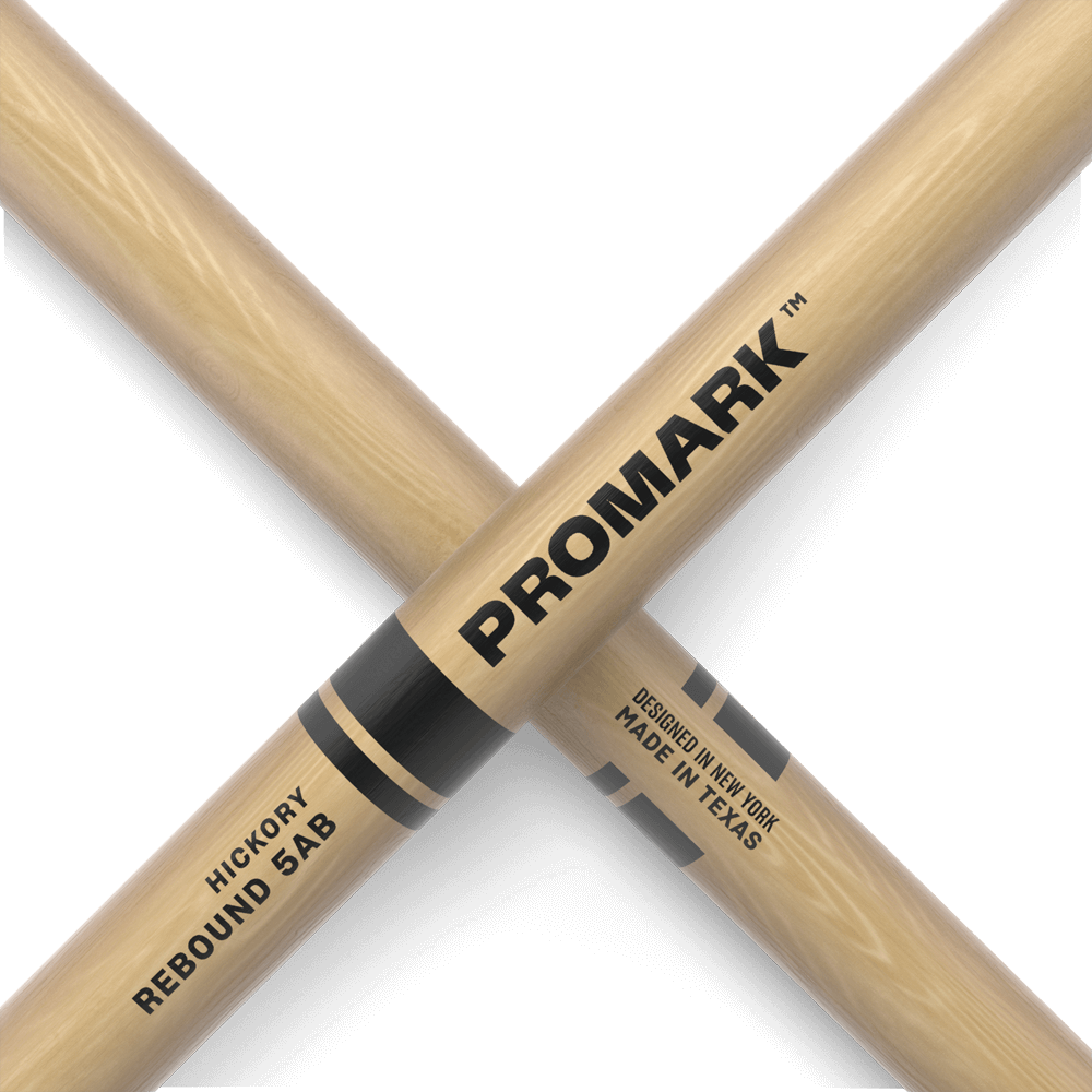 Pro Mark Rbh580aw Rebound 5ab Hickory Drumstick, Acorn Wood Tip - Baguette Batterie - Variation 3