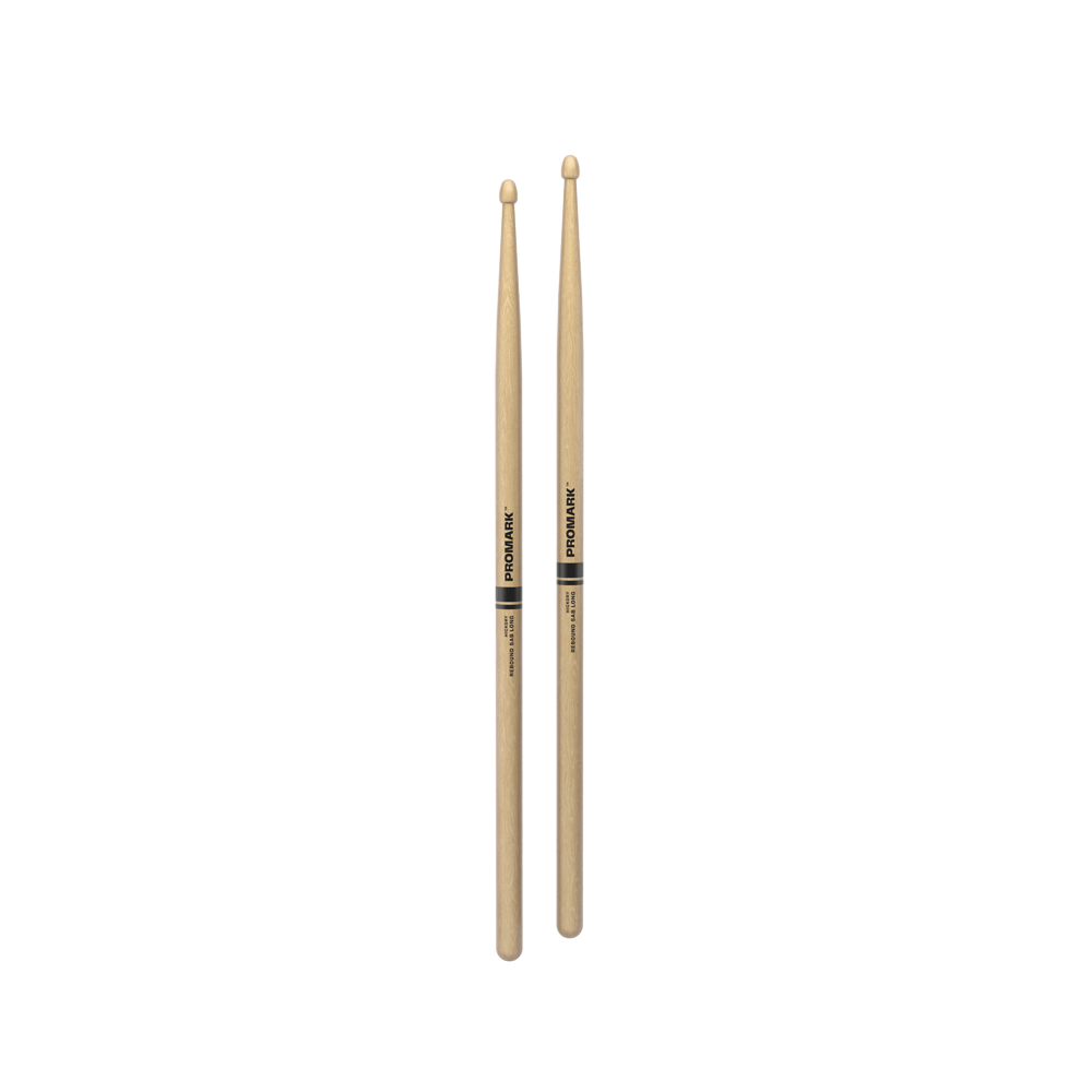 Pro Mark Rbh580law Rebound 5ab Long Hickory Drumstick, Acorn Wood Tip - Baguette Batterie - Variation 2