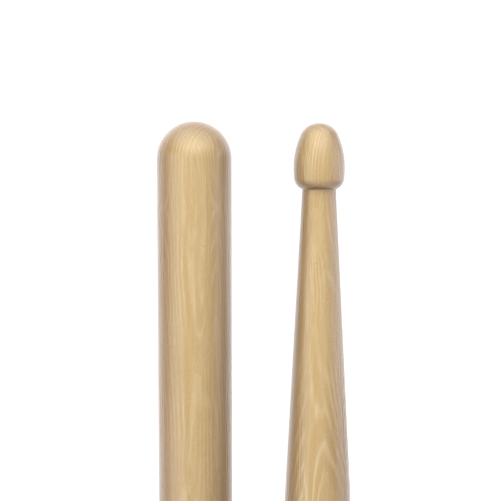Pro Mark Rbh580law Rebound 5ab Long Hickory Drumstick, Acorn Wood Tip - Baguette Batterie - Variation 1