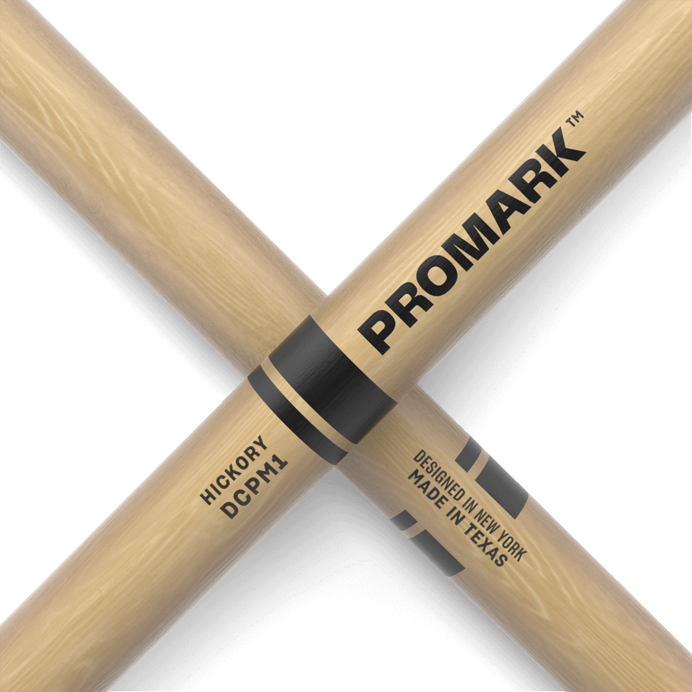 Pro Mark Txdcpm1w Hickory Marching Drumstick, Wood Tip - Baguette Batterie - Variation 3