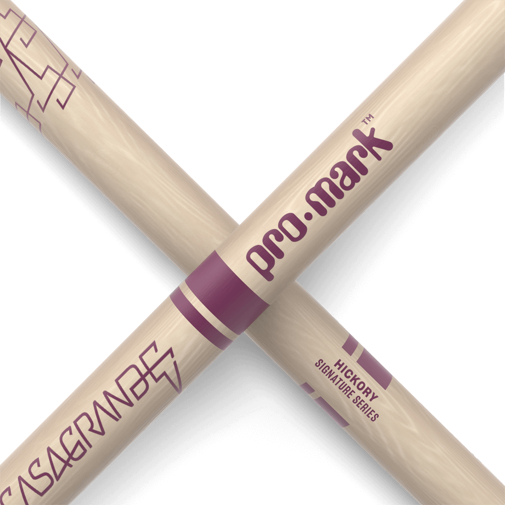 Pro Mark Txecw Eloy Casagrande Signature Raw Hickory Drumstick, Wood Tip - Baguette Batterie - Variation 3