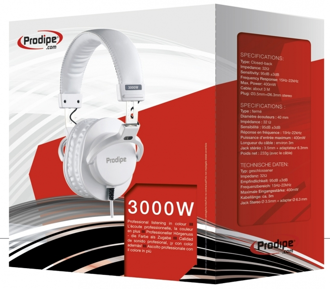 Prodipe 3000wh - Casque Studio - Variation 1