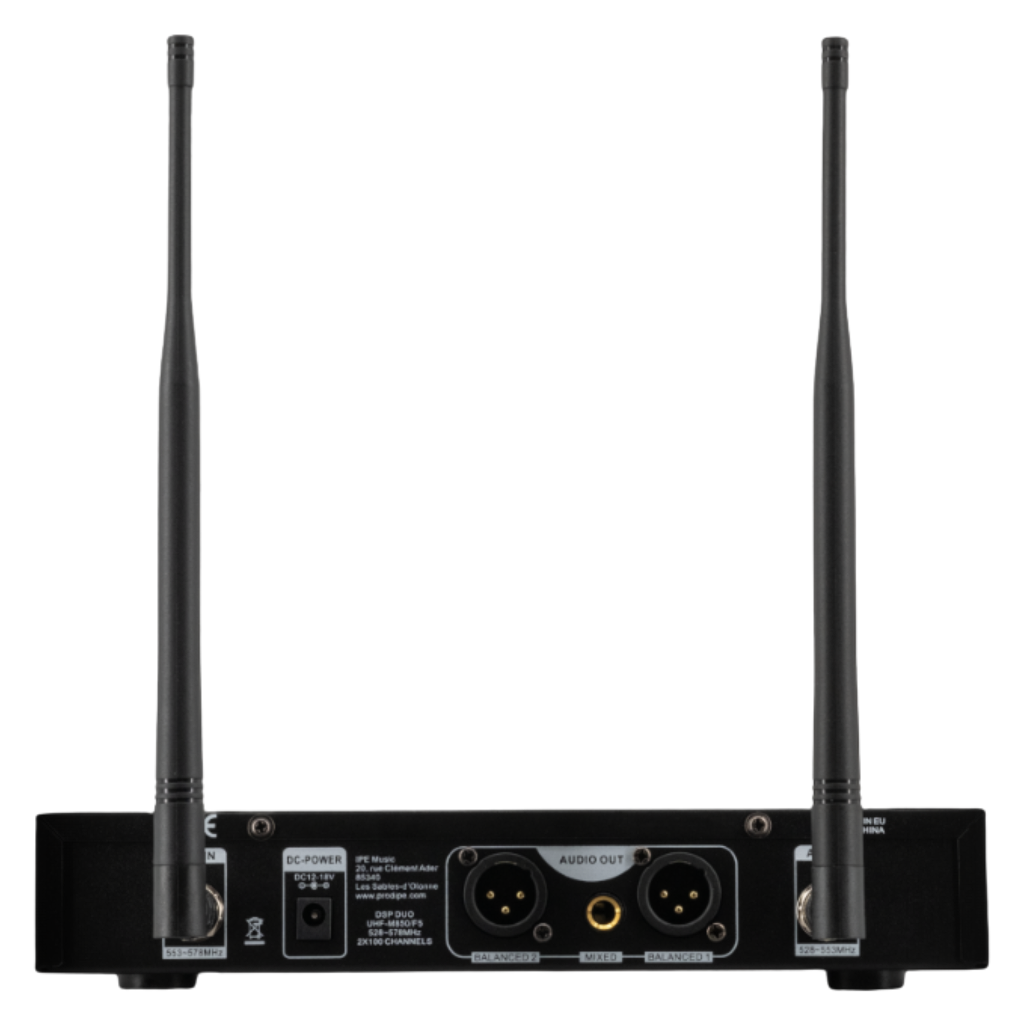 Prodipe Uhf M850 Dsp Duo Lanen - Micro Hf Main - Variation 3