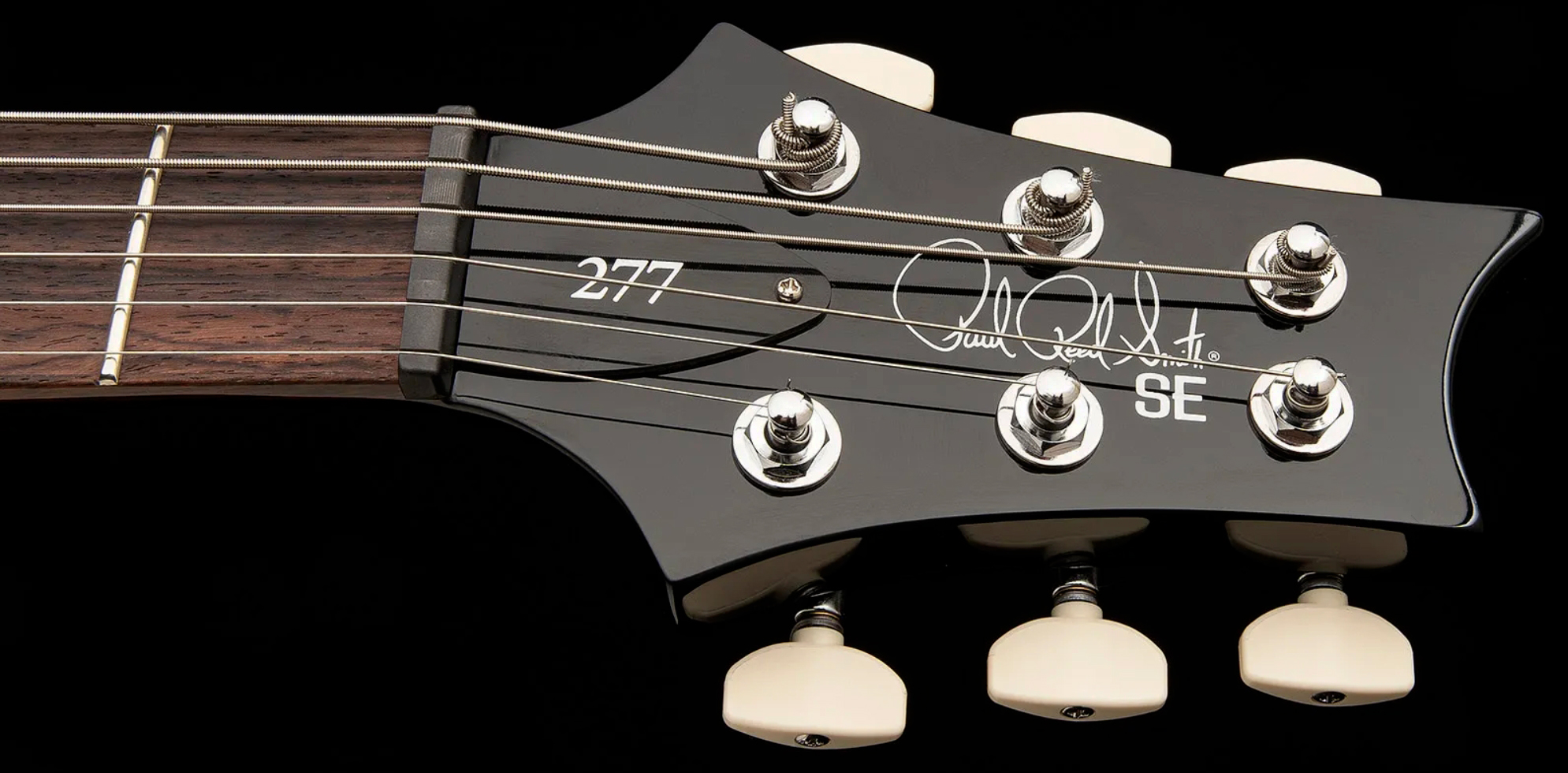 Prs 277 Se (wing Tuners) Baritone 2h Ht Eb - Charcoal Burst - Guitare Électrique Baryton - Variation 6