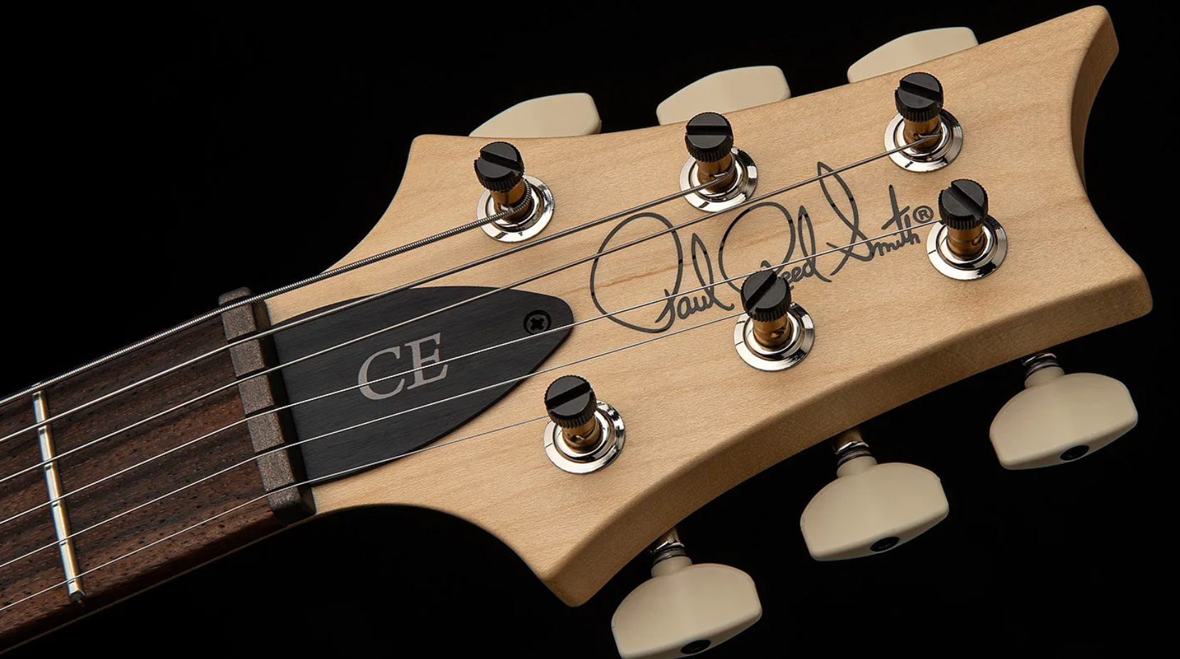Prs Ce 22 Bolt-on Usa Ltd 2h Trem Rw - Faded Gray Black - Guitare Électrique Double Cut - Variation 5