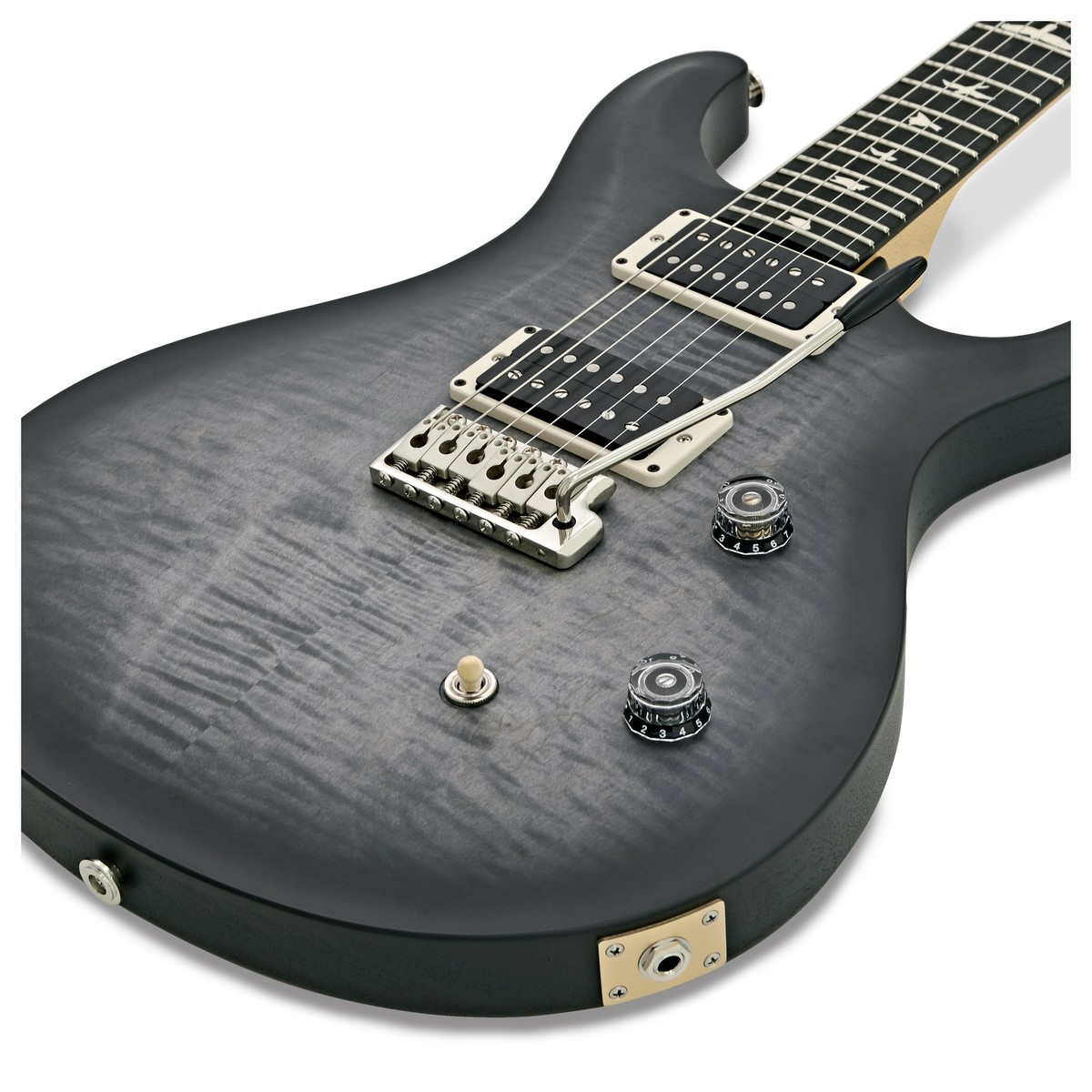 Prs Ce 24 Bolt-on Usa Hh Trem Rw - Faded Gray Black - Guitare Électrique Double Cut - Variation 2