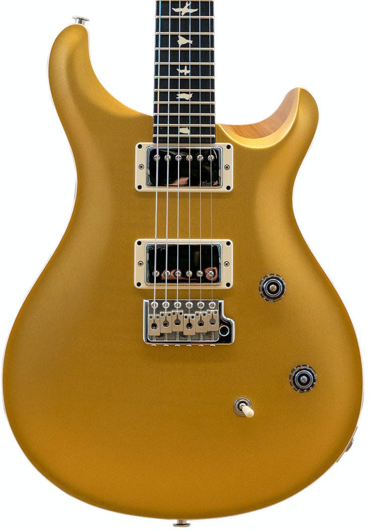 Prs Ce 24 Satin Bolt-on Usa Ltd 2h Trem Rw - Gold Top - Guitare Électrique Double Cut - Variation 1