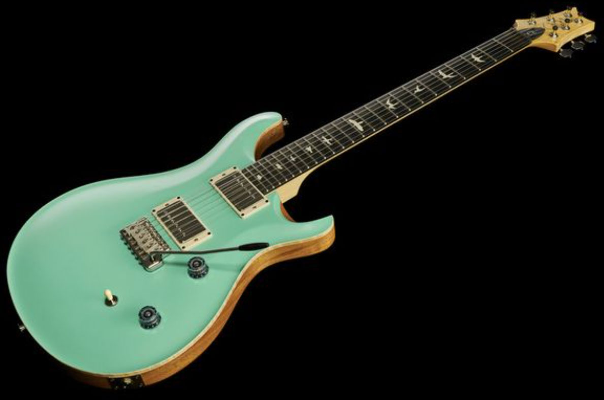 Prs Ce 24 Satin Bolt-on Usa Ltd 2h Trem Rw - Seafoam Green - Guitare Électrique Double Cut - Variation 1