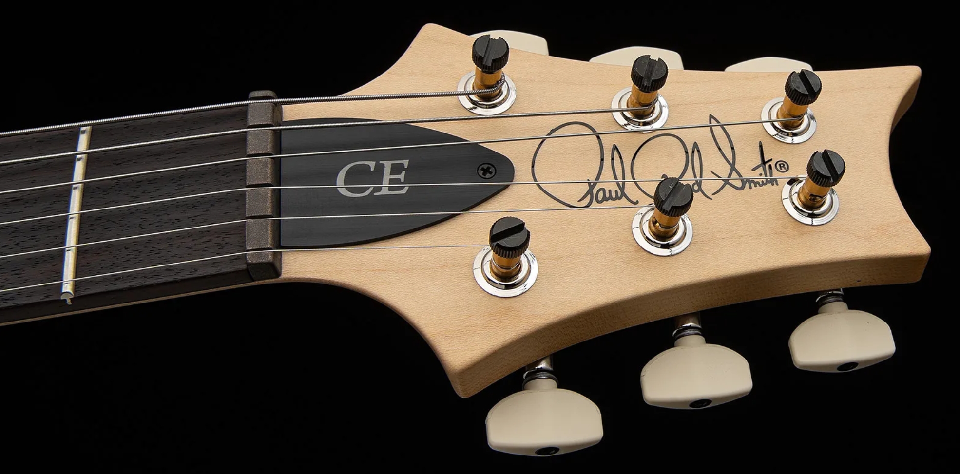 Prs Ce 24 Semi-hollow Bolt-on Usa 2h Trem Rw - Carroll Blue - Guitare Électrique 1/2 Caisse - Variation 5