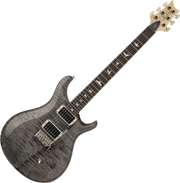PRS CE 24 1st 10top ステンレスフレット B.U.G MOD Prs USA Bolt-On CE 24 (85/15 Pickups) - faded gray black Double
