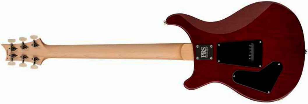 Prs Ce24 Bolt-on Usa 2h 85/15 Trem Rw - Fire Red Burst - Guitare Électrique Double Cut - Variation 1
