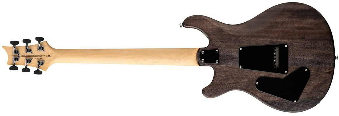 Prs Ce24 Standard Satin Se Bolt-on (wing Tuners) 2h Trem Rw - Charcoal - Guitare Électrique Double Cut - Variation 2