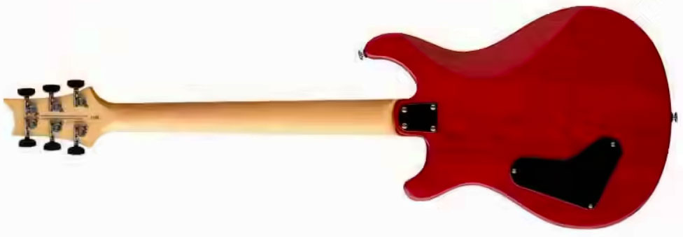 Prs Ce24 Standard Stoptail Satin Se Bolt-on 2h Trem Rw - Vintage Cherry - Guitare Électrique Double Cut - Variation 1