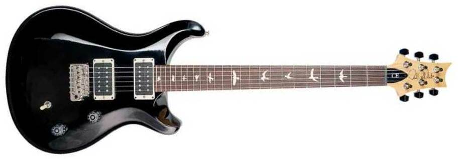 Prs Ce 24 Bolt-on Usa 2h Trem Rw - Black - Guitare Électrique Double Cut - Main picture