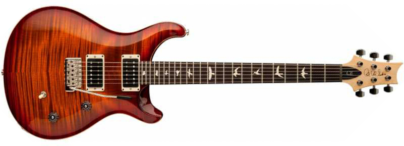 Prs Ce 24 Bolt-on Usa Hh Trem Rw - Dark Cherry - Guitare Électrique Double Cut - Main picture