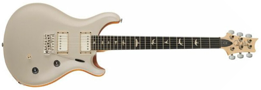 Prs Ce 24 Satin Bolt-on Usa Ltd 2h Trem Rw - Antique White - Guitare Électrique Double Cut - Main picture