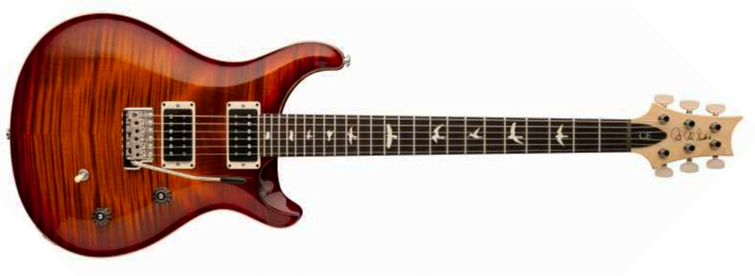 Prs Ce24 Bolt-on Usa 2h 85/15 Trem Rw - Dark Cherry Sunburst - Guitare Électrique Double Cut - Main picture