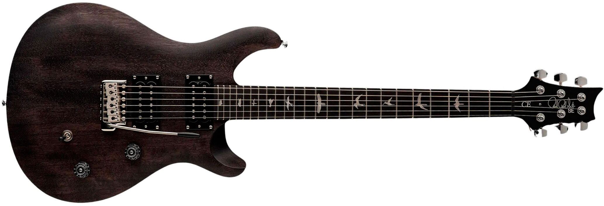 Prs SE CE 24 Standard Satin - charcoal Guitare électrique double cut
