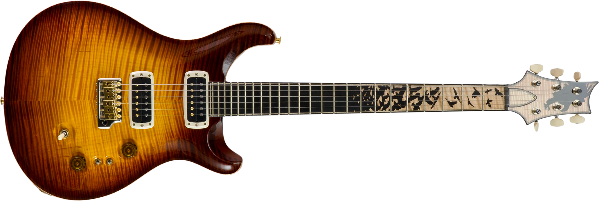 Prs Custom 24-08 Private Stock Hand-signed Usa 2h Trem Rw #0385255 - Mccarty Glow - Guitare Électrique Double Cut - Main picture