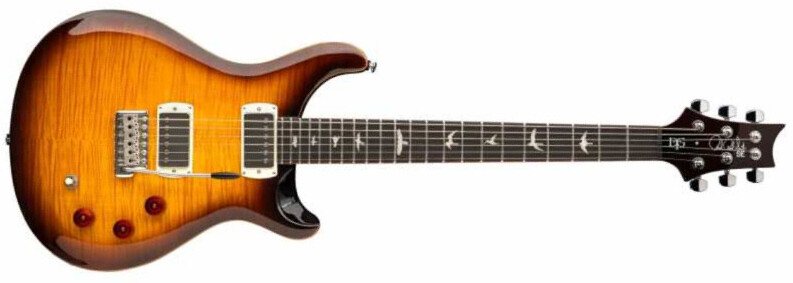 Prs David Grissom Dgt Se Signature Birds 2h Trem Rw - Mccarty Tobacco Sunburst - Guitare Électrique Double Cut - Main picture