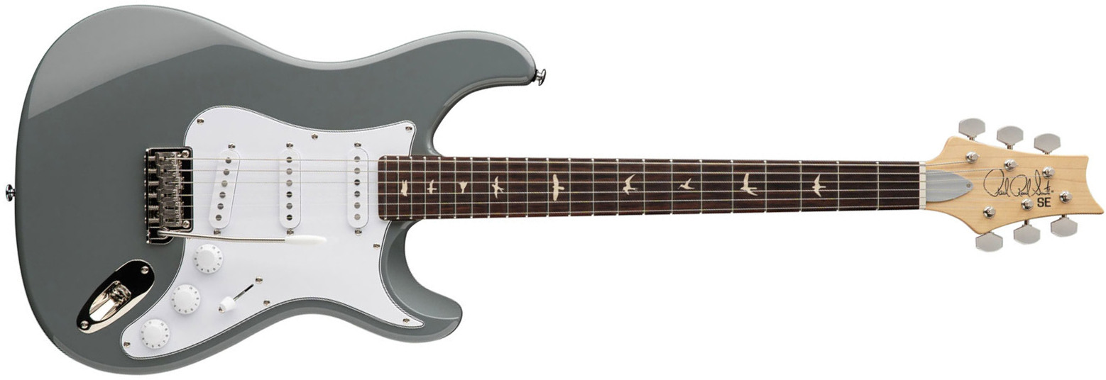 Prs John Mayer Se Silver Sky Rosewood Signature 3s Trem Rw - Storm Gray - Guitare Électrique Forme Str - Main picture