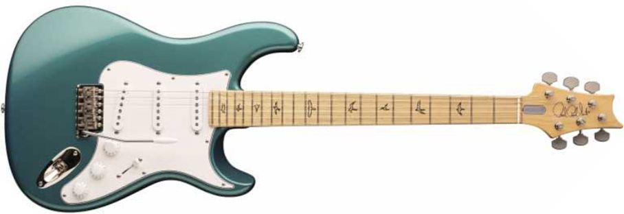 Prs John Mayer Silver Sky Ltd Usa Signature 3s Trem Mn +housse - Dodgem Blue - Guitare Électrique Forme Str - Main picture