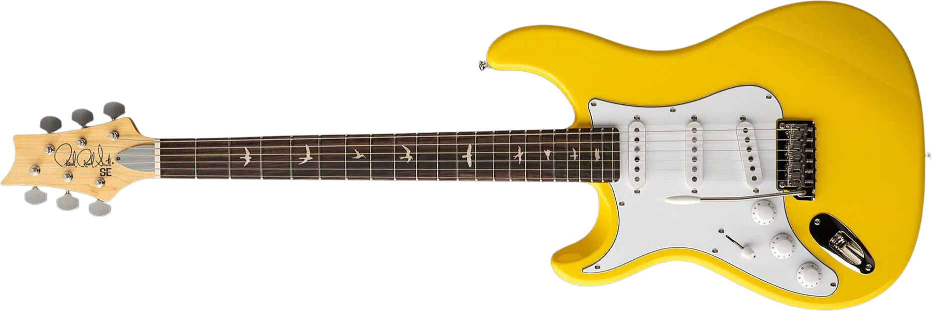 Prs John Mayer Silver Sky Rosewood Lh Se Signature Gaucher 3s Trem Rw - Dandy Lion - Guitare Électrique Forme Str - Main picture