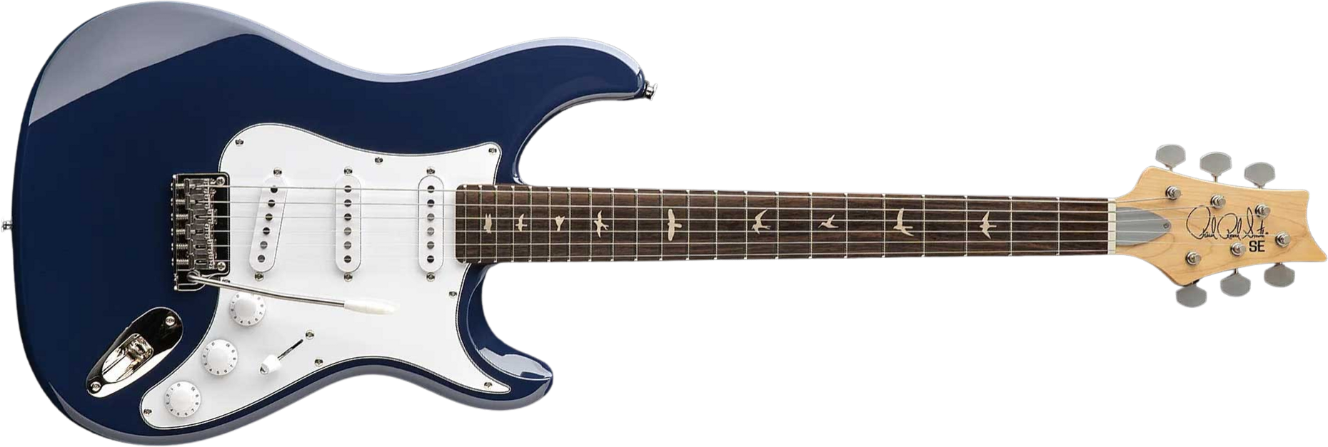 Prs John Mayer Silver Sky Rosewood Se Signature 3s Trem Rw - Trad Blue - Guitare Électrique Forme Str - Main picture