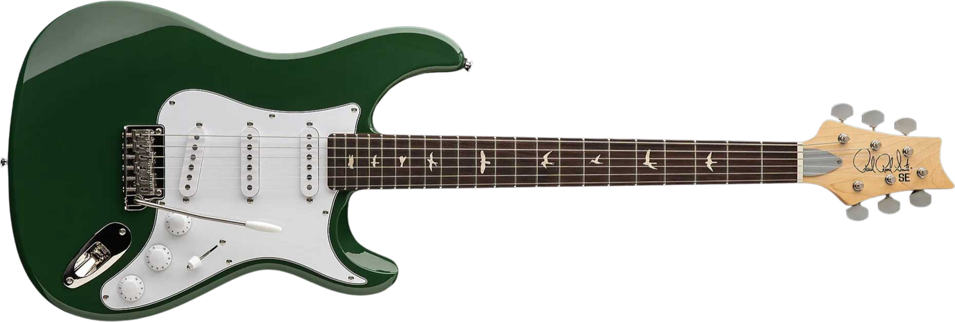 Prs John Mayer Silver Sky Rosewood Se Signature 3s Trem Rw - Lauren Green - Guitare Électrique Forme Str - Main picture