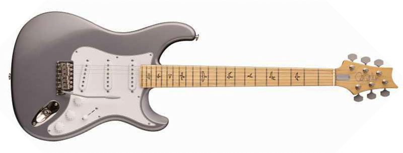 Prs John Mayer Silver Sky Usa Signature 3s Trem Mn - Tungsten - Guitare Électrique Forme Str - Main picture