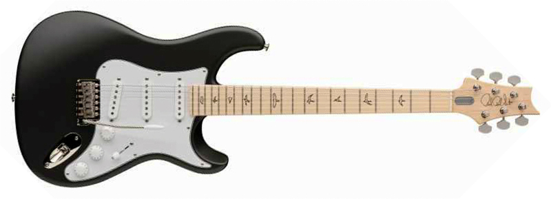 Prs John Mayer Silver Sky Usa Signature 3s Trem Mn - Faded Black Tee Satin - Guitare Électrique Forme Str - Main picture