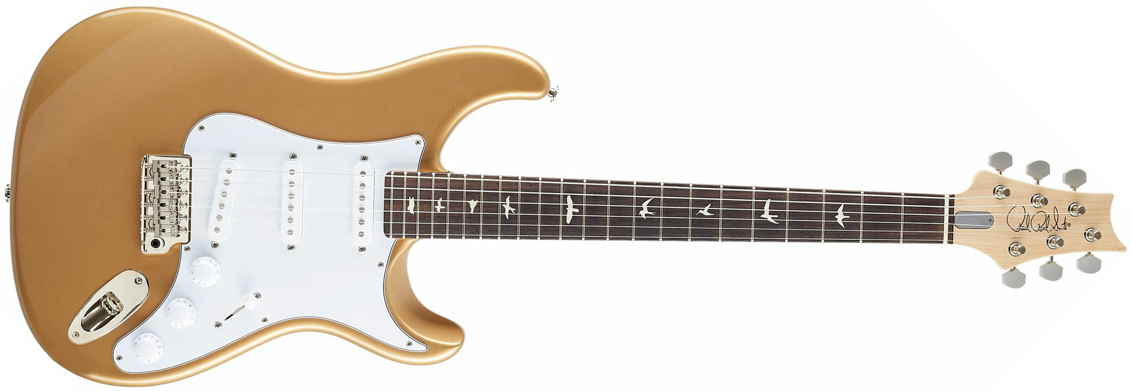 Prs John Mayer Silver Sky Usa Signature 3s Trem Rw - Golden Mesa - Guitare Électrique Forme Str - Main picture
