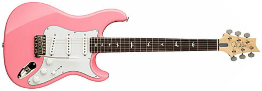 Prs John Mayer Silver Sky Usa Signature 3s Trem Rw - Sky Roxy Pink - Guitare Électrique Forme Str - Main picture