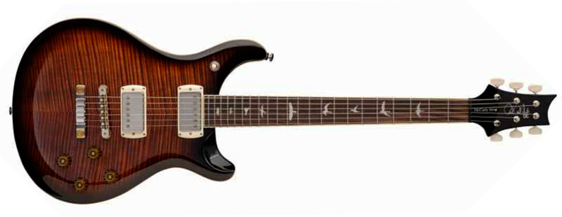 Prs Mccarty 594 Se (wing Tuners) 2h Ht Rw - Black Gold Burst - Guitare Électrique Double Cut - Main picture